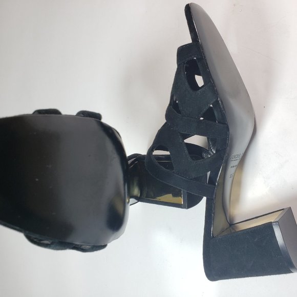 Rachel Zoe Womens Open Toe Block Heel Sz 9.5 - Picture 5 of 7